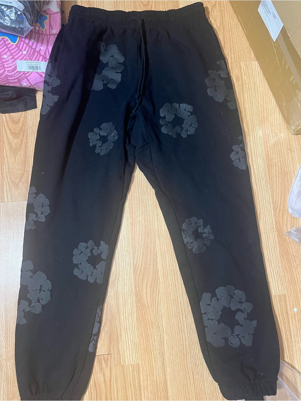 Denim Tears Black on Black pants